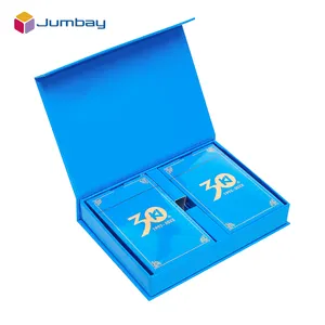 Personnalisé 32 54 Feuilles D'emballage Boîte De Carton De Luxe Premium Faveurs De Mariage Unique Fantaisie PVC Carte À Jouer