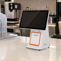 Caisse enregistreuse tactile tout-en-un Android 14 pouces avec imprimante 58 mm intégrée en option, pour restaurants, supermarchés, commerce de détail