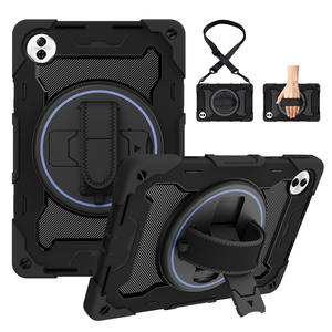 Étui pour tablette Honor Pad10 de 12,1 pouces avec support rotatif, sangle de transport, housse de protection en silicone anti-enfants - Product Image 5