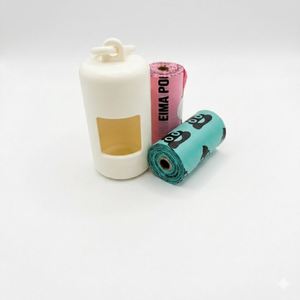 OEM Custom Plant Based Dog Poop Bags with Dispenser Extra Thick Compostable Pet Waste Bag - Product Image 3