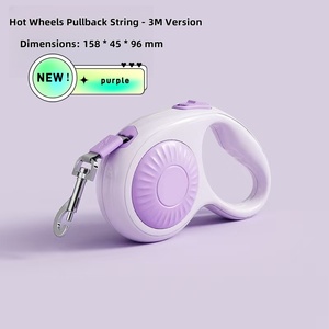 Rusi di alta qualità cane Pet addestramento all'aperto conduce corda di trazione automatica durevole guinzagli per animali domestici 45MM - Product Image 4