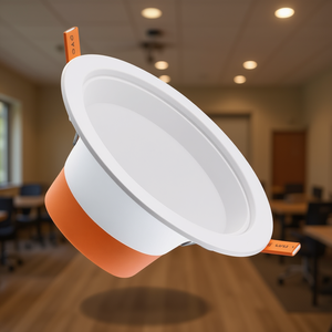 Faretto da Incasso a Soffitto Fox 24W Court 200, Luce LED Bianca Calda 200mm - Product Image 3