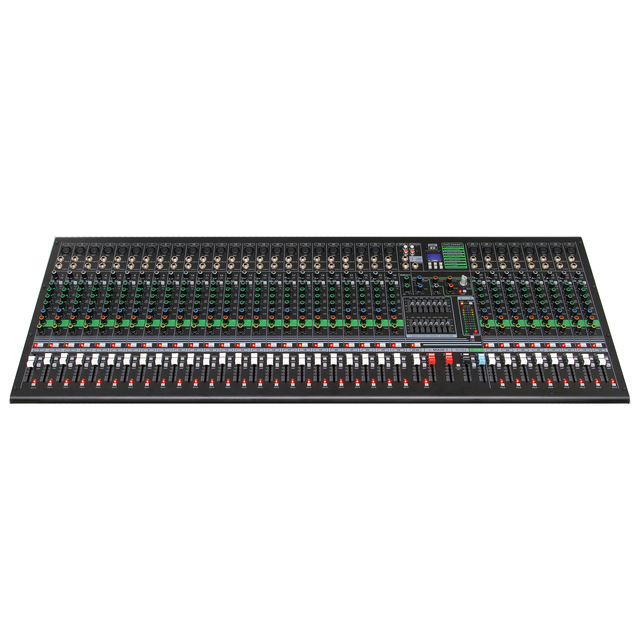 CrossTop BE-32 32-Channel Professional DJ Digital Mixer 16-Effect DSP USB Interface Noise Cancelling Supports 8 Devices