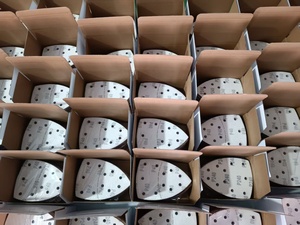 Papel de <span class=keywords><strong>Lija</strong></span> Húmedo/Seco de 9"* 3.6" (230*90mm), Paquete de 30/33/36 Hojas <span class=keywords><strong>para</strong></span> Lijadoras Cuadradas Pequeñas - Product Image 4