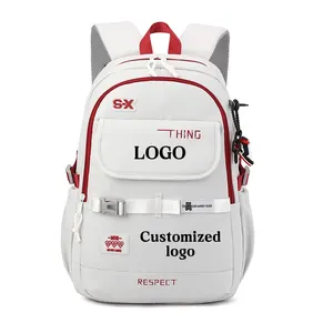 JIANGLIDA özel logo ürünleri çin naylon kolej sırt çantası rekabetçi fiyat toptan moda okul gençler için çanta