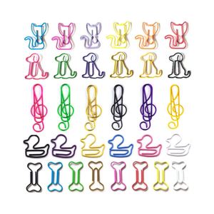 Clips de Papel Metálicos con Notas Musicales, Impresión Flocada, Divertidos y Únicos, Regalos Promocionales para Oficina y Escuela - Product Image 2