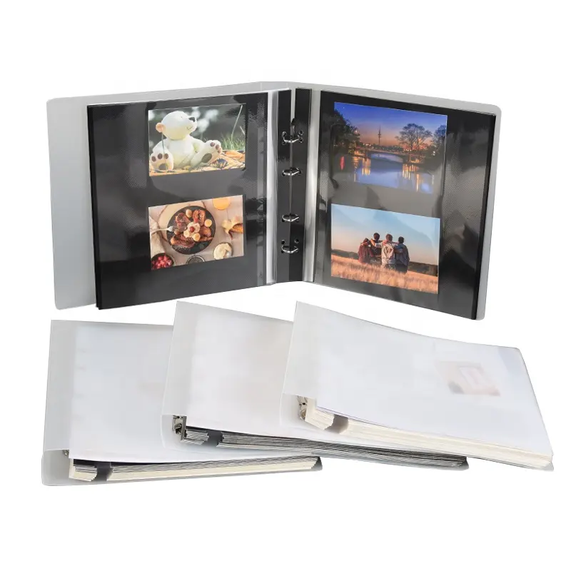 Aanpassen Vervangbare Foto Kaart Album Zelf Geplakt Verzamelen Boek Bruiloft Zelfklevende Fotoalbum