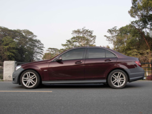 PHARRI Nuevo Kit de Carrocería para Automóvil, Moldura Lateral de Material PP, Faldones Laterales para Benz Clase C Sedán W204 2008-2010, Actualización 2011-2014 C63 AMG, 1 Año de Garantía - Product Image 5