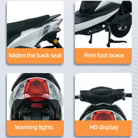 Scooter à essence à injection électronique ABS léger pour hommes et femmes adultes, vente chaude d'usine, gamme haute 125cc 150cc
