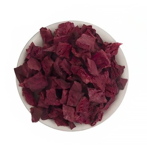 Approvisionnement en gros de betterave rouge lyophilisée en dés, prix de gros, cubes de betterave FD pour mélange de salades - Product Image 6