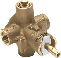 Robinet de douche PosiTemp Rough in Ball à pression équilibrée avec construction en laiton et raccords IPS 2510