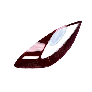 Cubierta de Luz Trasera para Porsche Panamera 2011-2013, Material PC, Carcasa de Luz Trasera, Par Izquierdo y Derecho - Product Image 4