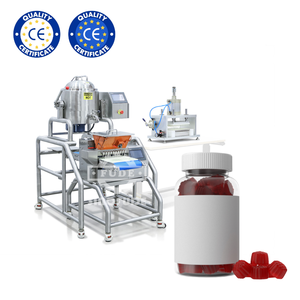 <span class=keywords><strong>2025</strong></span> Neue manuelle Maschine zur Herstellung von Gummibärchen-Mini Sour Belts & Bears Depositor für das Heim geschäft - Product Image 1