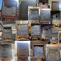 Profilés en aluminium de la série 6000 du marché de Côte d'Ivoire, découpés par CNC, soudés, anodisés/revêtus par poudre, profilés carrés en verre pour fenêtres et portes