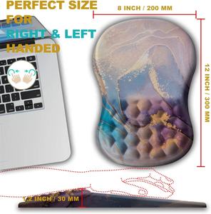 Alfombrillas <span class=keywords><strong>de</strong></span> ratón <span class=keywords><strong>de</strong></span> PU personalizadas ergonómicas con soporte <span class=keywords><strong>de</strong></span> muñeca <span class=keywords><strong>de</strong></span> punto <span class=keywords><strong>de</strong></span> masaje y alivio del dolor Fácil <span class=keywords><strong>de</strong></span> escribir Uso <span class=keywords><strong>de</strong></span> oficina Alfombrilla <span class=keywords><strong>de</strong></span> ratón Estilo impreso - Product Image 4