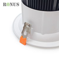 Fournisseur de la Chine Projecteur commercial de 6 pouces Downlight 30W 35W Spot encastré LED COB anti-éblouissement