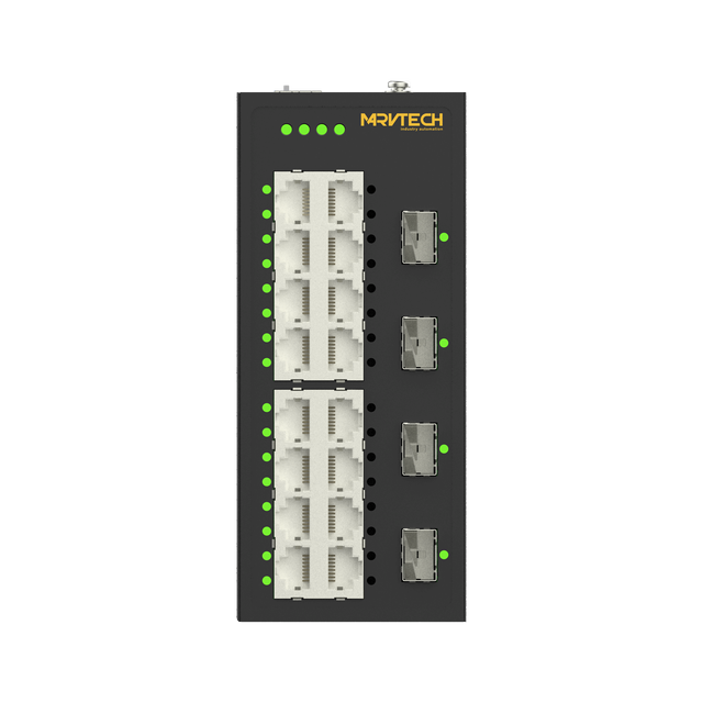 For MIE4018-SL-16GP2GS Industrial Ethernet Switch with 16 I/O Ports EtherNet/IP IP40 Protection 100M Electrical Port