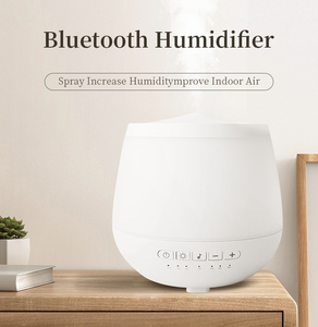 Đa năng 300ml Tinh dầu khuếch tán cho loa Bluetooth 8 màu LED ánh sáng tự động-off mát sương tạo độ ẩm đa năng diffusers - Product Image 4