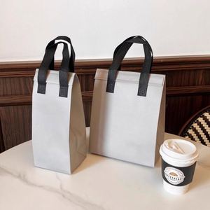 Reusable Waterproof Eco-friendly Non-woven Thermal Cooler Bag-Aluminum Foil Insulated Portable Custom Logo for Office Catering - Product Image 1
