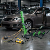 Redresseur de châssis portable 5T UL-L111Pro – Banc de traction pour réparation rapide de carrosserie automobile et de tôlerie