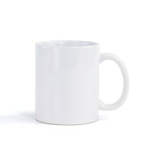 Mug en porcelaine blanche simple 15oz rond avec poignée, revêtement par sublimation pour usage promotionnel - Product Image 4