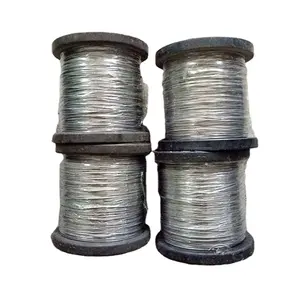 Cuerda de alambre de acero inoxidable, PVC, recubierto de plástico, 3l6, 1,5mm, precio
