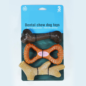 Toptan Yok Edilemez Köpek Diş Temizleme Oyuncakları Doğal Ahşap Temizleyici Dayanıklı Çiğneme Oyuncakları Büyük Köpekler İçin Çevre Dostu Agresif Çiğneyiciler İçin - Product Image 6