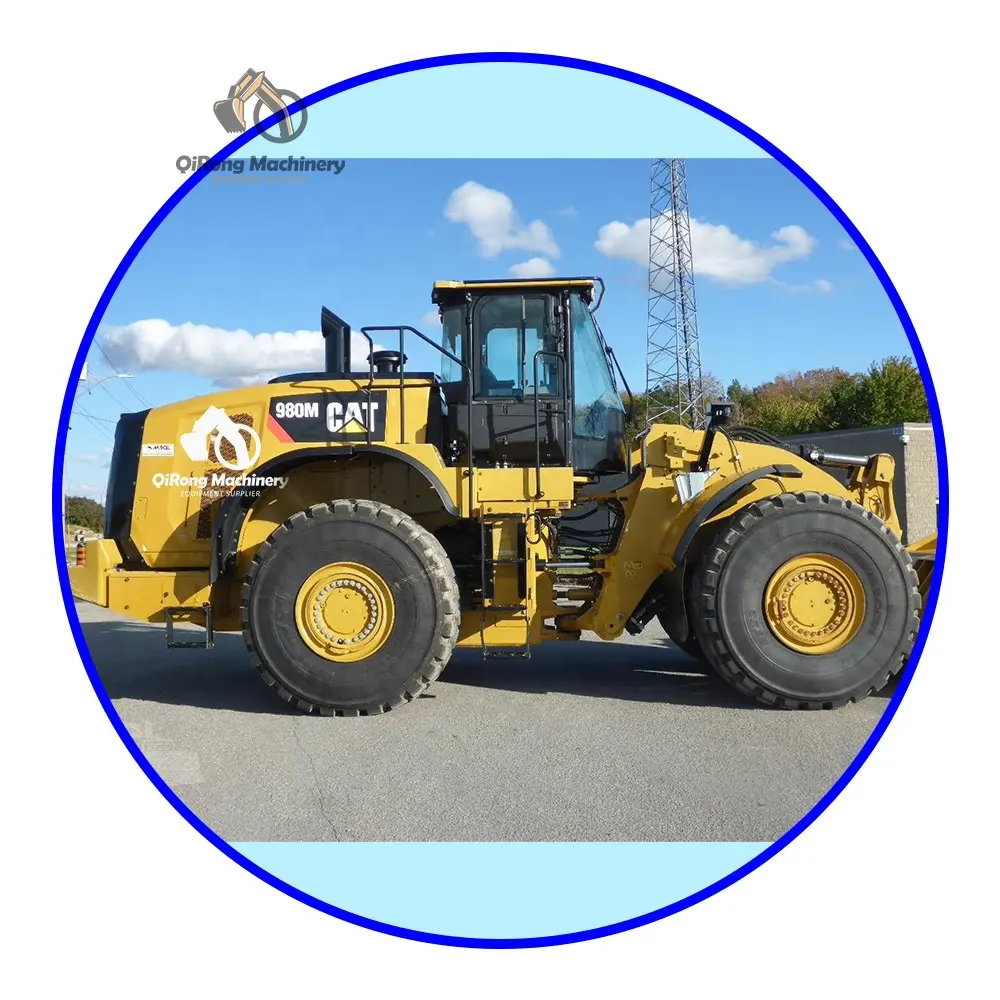 Caterpillar loader 980 H carcarfrontal volvo l120f 980g caterpillar cargaloader usados caterpillar 980 H ödeme yükleyici