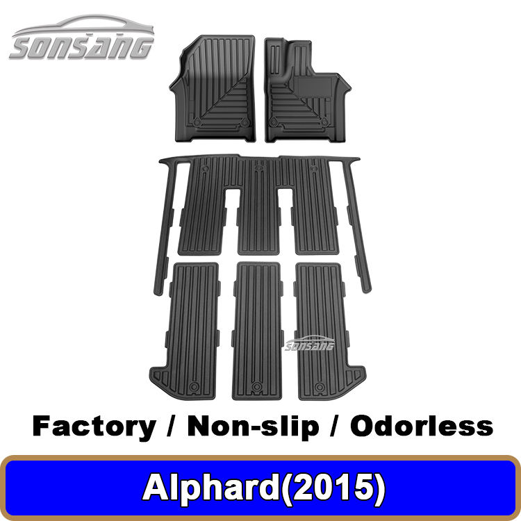 Para alfombrillas de coche Toyota Alphard RHD