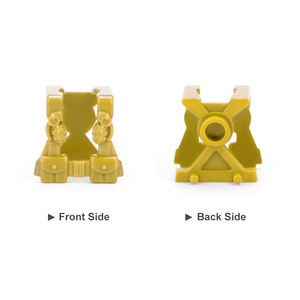 Miniatura Militare U.S. della Seconda Guerra Mondiale Giocattolo Educativo DIY con Blocchi di Costruzione in Plastica ABS, Maglietta da Combattimento per Soldati e Giubbotto Antiproiettile - Product Image 6