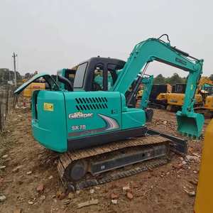 Excavadora Hidráulica Usada Kobelco SK75 de Segunda Mano, Modelo Mediano, Suministro Directo de Proyecto, al Mejor Precio - Product Image 3
