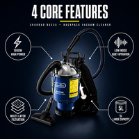 CHAOBAO BXC3A manuel électrique en plastique Mini sac à dos extracteurs de tapis pour commercial ménage hôtel nouveau