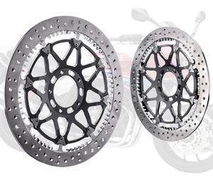 Новые Запчасти для мотоспорта, дисковый ротор 296 мм, передний тормозной диск для Honda CB400, четыре 1997-1998, диск CAKRAM - Product Image 1