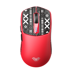 Chuột chơi game không dây AULA SC580 3D Ergonomic LED Backlit 10000 DPI, kết nối ba chế độ Bluetooth, sạc lại được, dùng cho văn phòng và chơi game, kết nối USB - Product Image 3