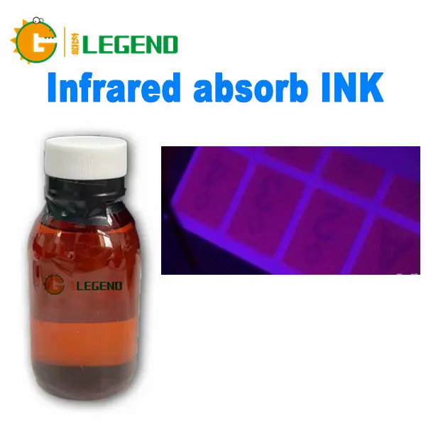 Tinta invisível absorvente infravermelho para impressora tinta de segurança 500ml