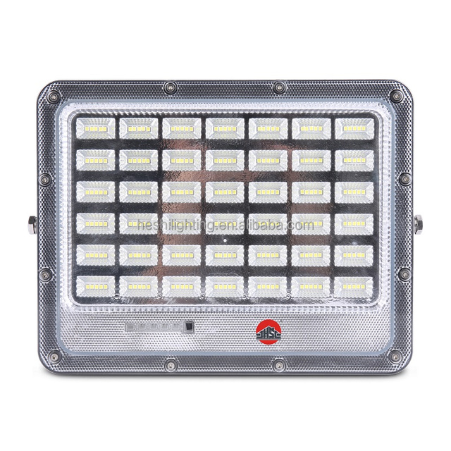 190Lm/W Solar Powered Flood Light 200w Outdoor Floodlight IP65 Waterproof for Garden and Street