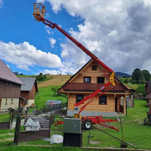 L037 RST 18m Schlepp ausleger Spider <span class=keywords><strong>Boom</strong></span> <span class=keywords><strong>Lift</strong></span> Voll selbst fahrender gebogener Arm <span class=keywords><strong>Lift</strong></span> Man Basket Platform - Product Image 5