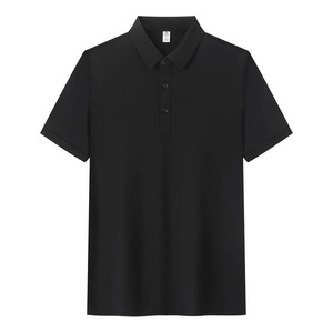 Camiseta Polo Unisex de Color Sólido, Fibra de Poliéster, Manga Corta, Ropa de Trabajo, Uso Diario - Product Image 2