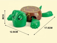 Appuyez sur le tapis de souris « Scared Turtle » pour obtenir des effets sonores amusants et profitez d'un jouet hilarant anti-stress. Vente en gros disponible.