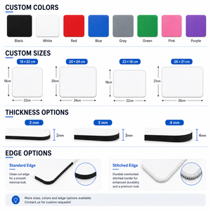 Wholesale Custom Logo Mouse Pad Non Slip Rubber Base Gaming Office Mousepad Personalized Branding Business Promotional Gift - Product Image 3