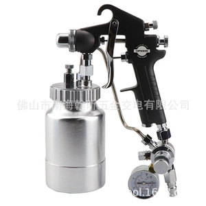 Pistolet à air comprimé Hifson W-71N 1000 ml à alimentation par gravité en alliage d'aluminium pour le travail du bois et des meubles - Product Image 5