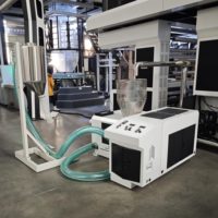 Machine à film soufflé ABC à 3 couches, équipement de soufflage de film plastique HDPE/LDPE pour l'emballage industriel