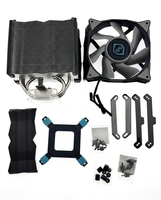 Kipas DC 120mm dengan Pendingin CPU 3-Heat Pipes untuk Intel LGA 115X/775 dan AMD AM5/FM1