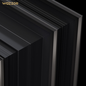 Ventana de Toldo con Bisagras Ocultas para Villa, Ventana de Toldo Interior de Vidrio Templado Doble Estilo Francés Personalizado Wazzor - Product Image 5