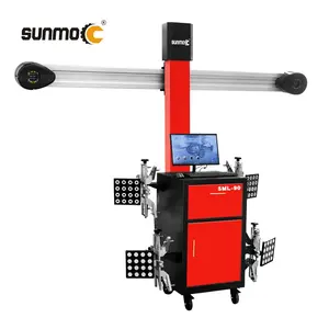 Sunmo SML-90 ekonomik lastik dinamik denge enstrüman araba tekerlek dengeleme makinesi