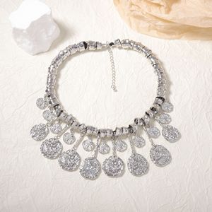Collar de mujer de aleación con colgante de borla de tendencia Retro - Product Image 5