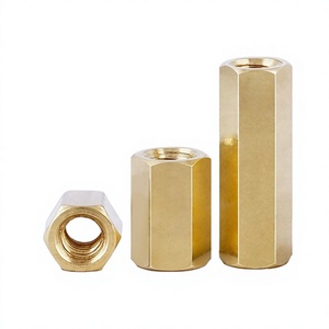 Entretoises hexagonales en laiton à double filetage M2/M3/M4/M5 et goujons à écrous avec filetages internes ; Entretoises en laiton en gros de Chine - Product Image 1
