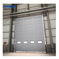 Puerta Industrial Automática Superior y Puerta de Alta Calidad para Muelle, Puerta Seccional Industrial
