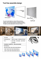 Fournisseur Professionnel OEM – Boîte à Lumière SEG Murale Lumineuse en Aluminium, Plastique et Acier Composite avec Bande LED pour Menu de Restaurant