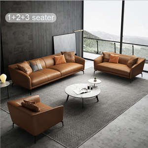 <span class=keywords><strong>Divano</strong></span> Set mobili moderni divani da salotto in <span class=keywords><strong>pelle</strong></span> - Product Image 2